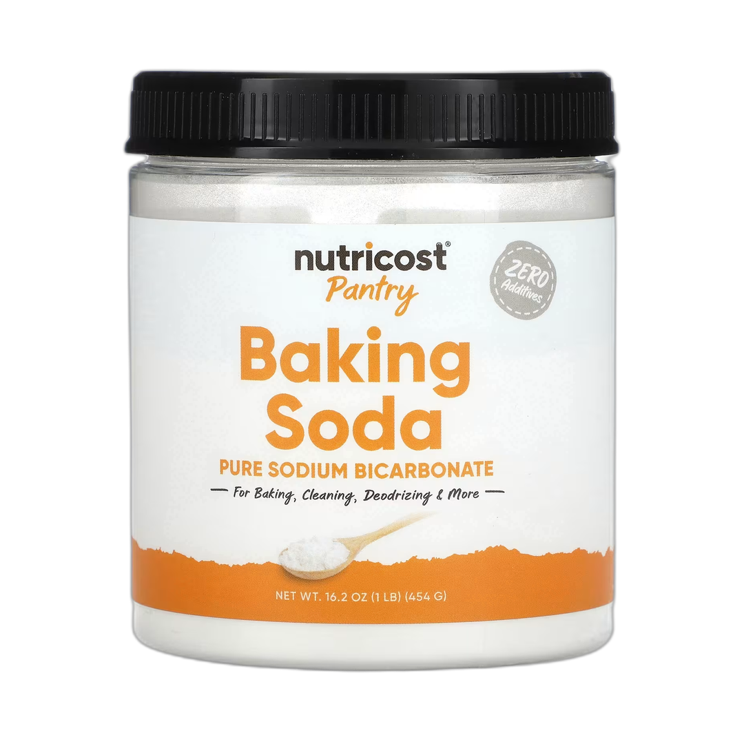 Nutricost, Pantry, Baking Soda, 16.2 oz, 454 g front packaging view
