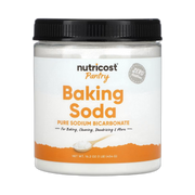 Nutricost, Pantry, Baking Soda, 16.2 oz, 454 g front packaging view