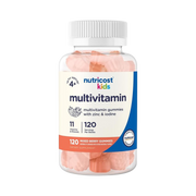 Nutricost Kids Multivitamin, 120 Gummies front packaging view