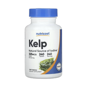 Nutricost, Kelp, 325 mcg, 240 Tablets front packaging view
