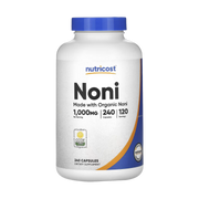 Nutricost, Noni, 240 Capsules front packaging view