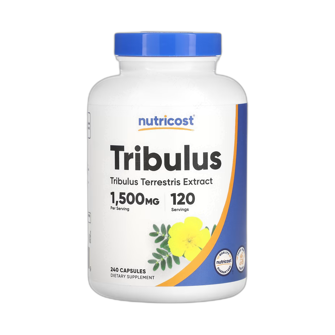 Nutricost, Tribulus, 240 Capsules front packaging view
