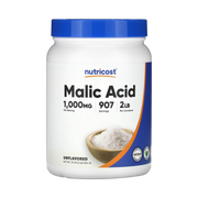 Nutricost, Malic Acid, Unflavored, 32 oz, 907 g front packaging view