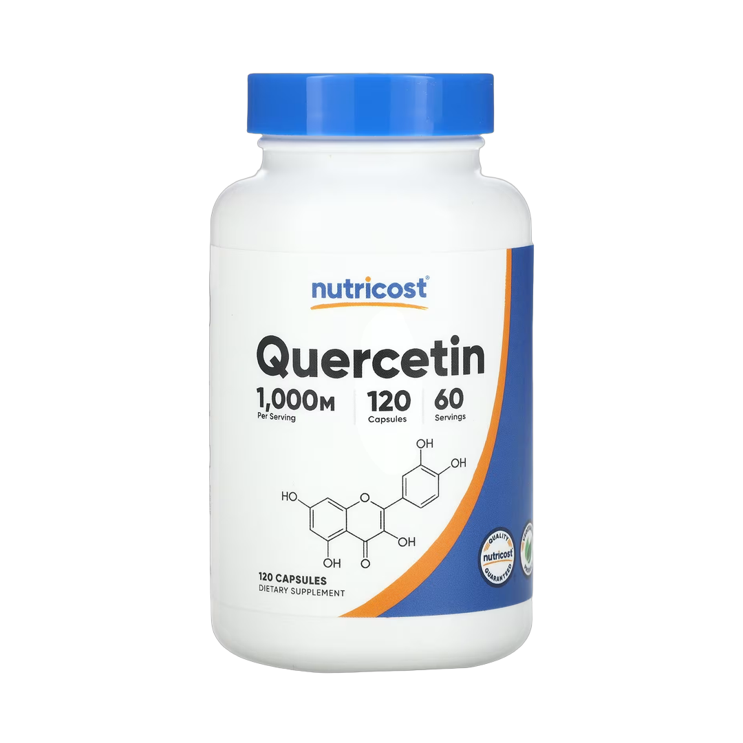 Nutricost, Quercetin, 120 Capsules front packaging view