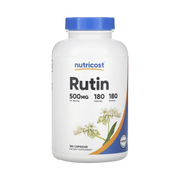 Nutricost, Rutin, 500 mg, 180 Capsules front packaging view