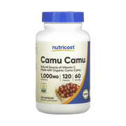 Nutricost, Camu Camu, 120 Capsules front packaging view