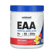 Nutricost, Performance, EAA, Fruit Punch, 11.6 oz, 330 g front packaging view