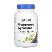 Nutricost, Gymnema Sylvestre, 3,500 mg, 180 Capsules front packaging view