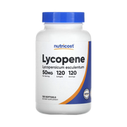 Nutricost, Lycopene, 50 mg, 120 Softgels front packaging view