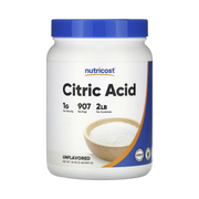Nutricost, Citric Acid, Unflavored, 32 oz, 907 g front packaging view
