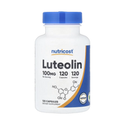 Nutricost, Luteolin, 100 mg, 120 Capsules front packaging view