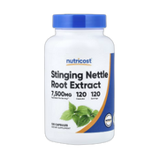 Nutricost, Stinging Nettle Root Extract, 120 Capsules front packaging view