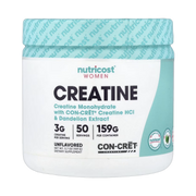 Nutricost, Women, Creatine, Unflavored, 5.7 oz, 159 g front packaging view