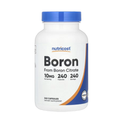 Nutricost, Boron, 10 mg , 240 Capsules front packaging view