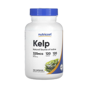 Nutricost, Kelp, 325 mg, 120 Capsules front packaging view
