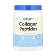 Nutricost, Collagen Peptides, Unflavored, 16.2 oz, 454 g front packaging view