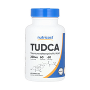 Nutricost, TUDCA, 250 mg, 60 Capsules front packaging view