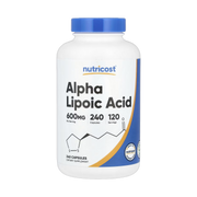 Nutricost, Alpha Lipoic Acid, 240 Capsules front packaging view