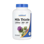 Nutricost, Milk Thistle, 1,000 mg, 240 Capsules front packaging view