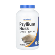 Nutricost, Psyllium Husk, 500 Capsules front packaging view