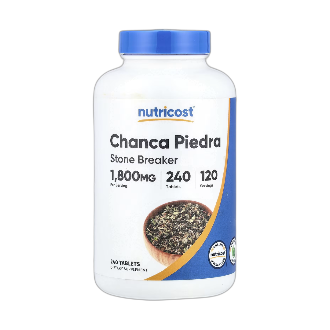 Nutricost, Chanca Piedra, 240 Tablets front packaging view