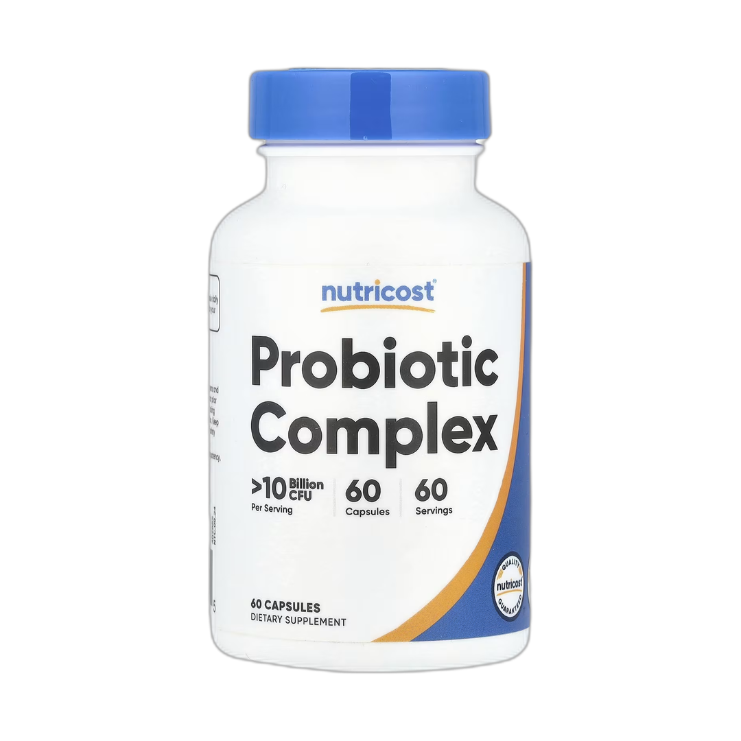 Nutricost, Probiotic Complex, 60 Capsules front packaging view