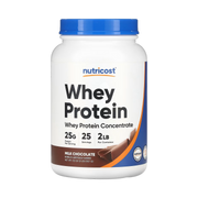 Nutricost, Whey Protein Concentrate, Milk Chocolate, 2 lb, 907 g front packaging view