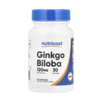 Nutricost, Ginkgo Biloba, 120 mg, 30 Capsules