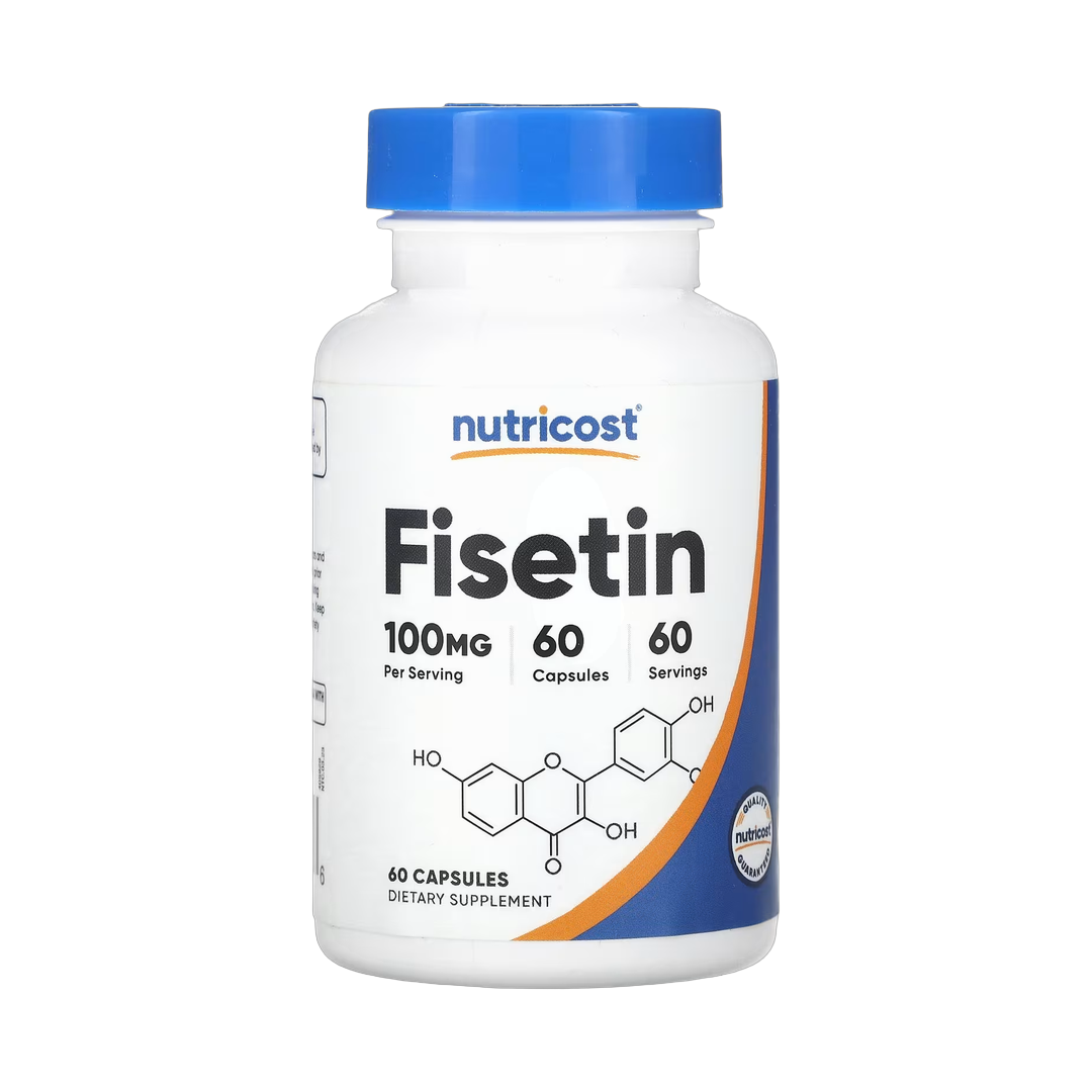 Nutricost, Fisetin, 100 mg , 60 Capsules front packaging view