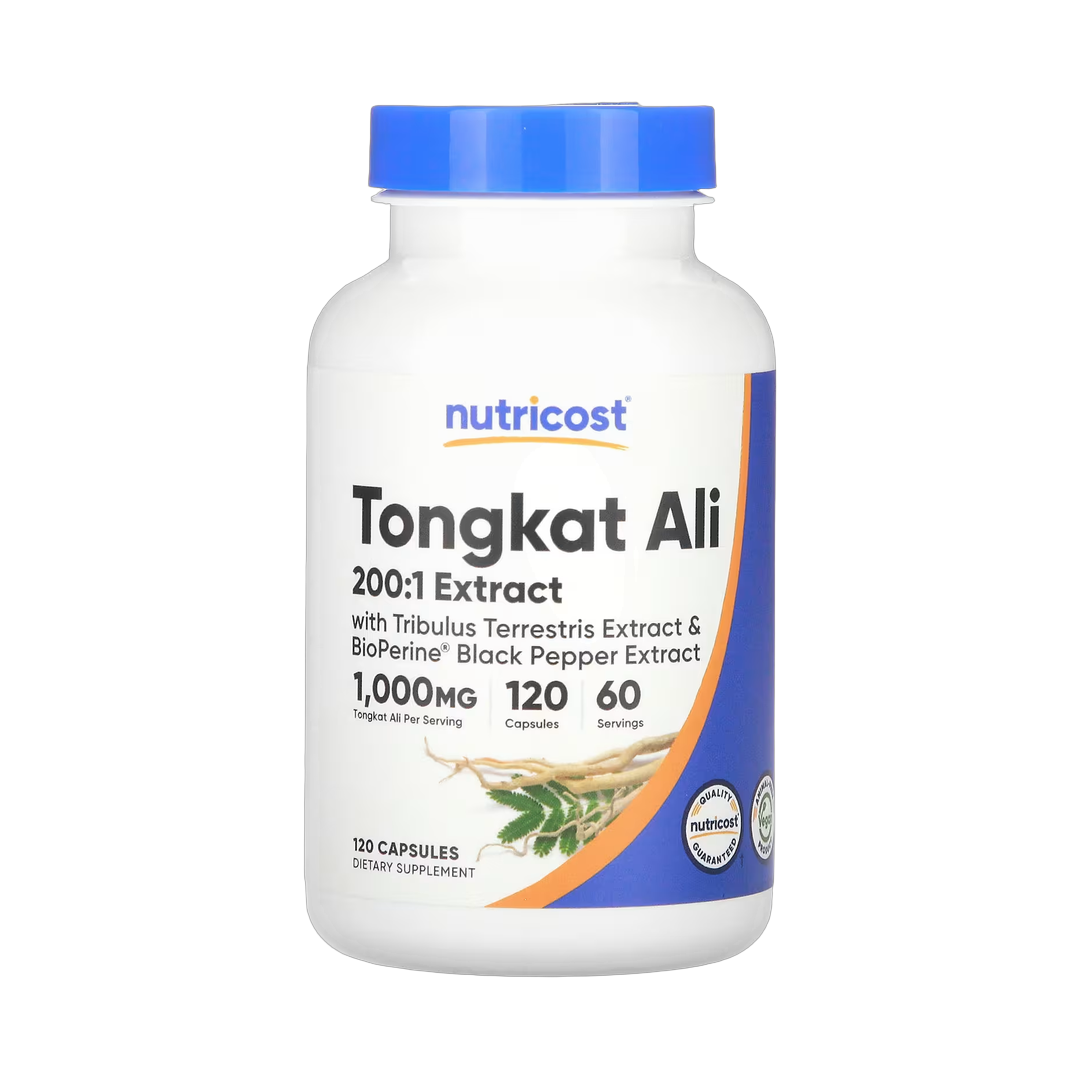 Nutricost, Tongkat Ali, 120 Capsules front packaging view