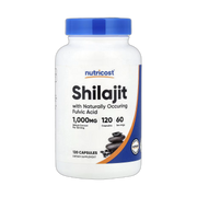 Nutricost, Shilajit, 120 Capsules front packaging view