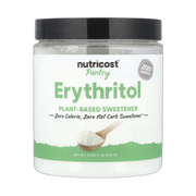 Nutricost, Pantry, Erythritol, 16 oz, 454 g front packaging view