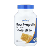 Nutricost, Bee Propolis, 5,000 mg, 120 Capsules front packaging view