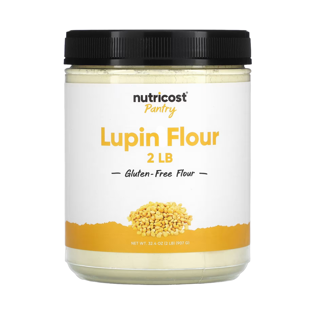 Nutricost, Pantry, Lupin Flour, 32.4 oz, 907 g front packaging view