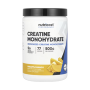 Nutricost, Performance, Creatine Monohydrate, Pineapple Mango, 1.1 lb, 500 g front packaging view