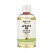 Nutricost, Essentials, Vitamin E Oil, 8 fl oz, 240 ml front packaging view