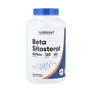 Nutricost, Beta Sitosterol, 120 Softgels front packaging view