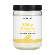 Nutricost, Pantry, White Cheddar Cheese Powder, 40.5 oz, 1,134 g front packaging view