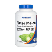 Nutricost, Bitter Melon, 2,400 mg, 180 Capsules front packaging view
