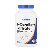 Nutricost, L-Carnitine Tartrate, 240 Capsules front packaging view