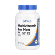 Nutricost, Multivitamin For Men, 120 Capsules front packaging view