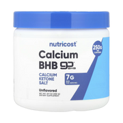 Nutricost, Calcium BHB, goBHB, Unflavored, 8.9 oz, 250 g front packaging view