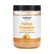 Nutricost, Pantry, Yellow Cheddar Cheese Powder, 40.5 oz, 1,134 g front packaging view