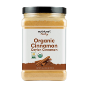 Nutricost, Pantry, Organic Ceylon Cinnamon, 2 lb, 907 g front packaging view