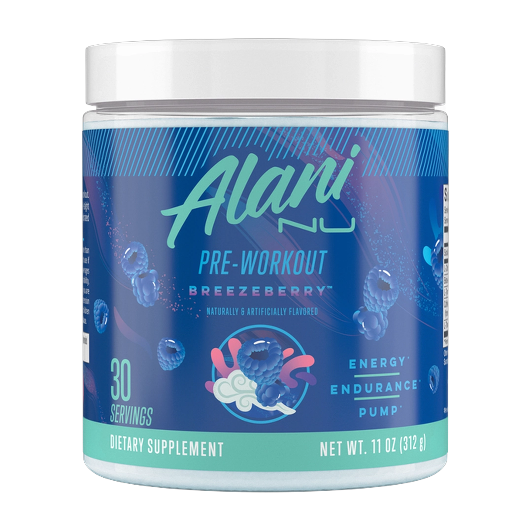 Alani Nu, Pre Workout Powder BREEZEBERRY, 11 OZ (312 g)