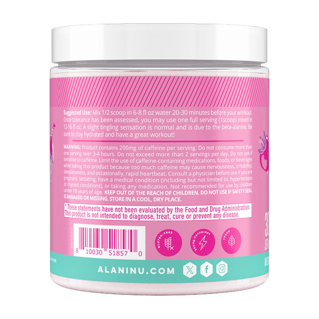 Alani Nu, Pre-Workout, Pink Slush, 11.4 oz (324 g)