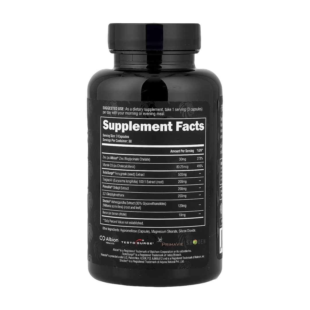 ALPHA LION, SuperHuman Test, 90 Capsules