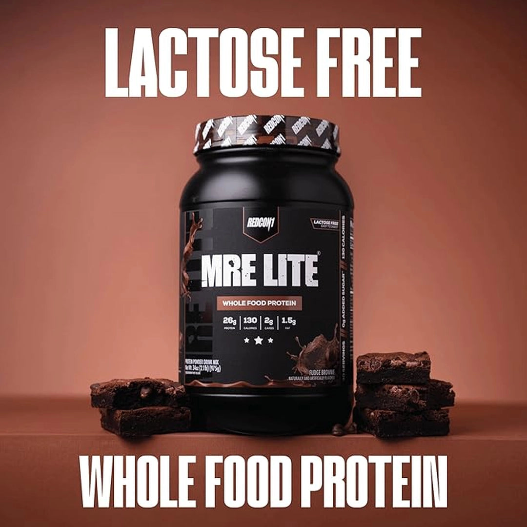 Redcon1, MRE Lite, Whole Food Protein, Fudge Brownie, 2.15 lbs (975 g)
