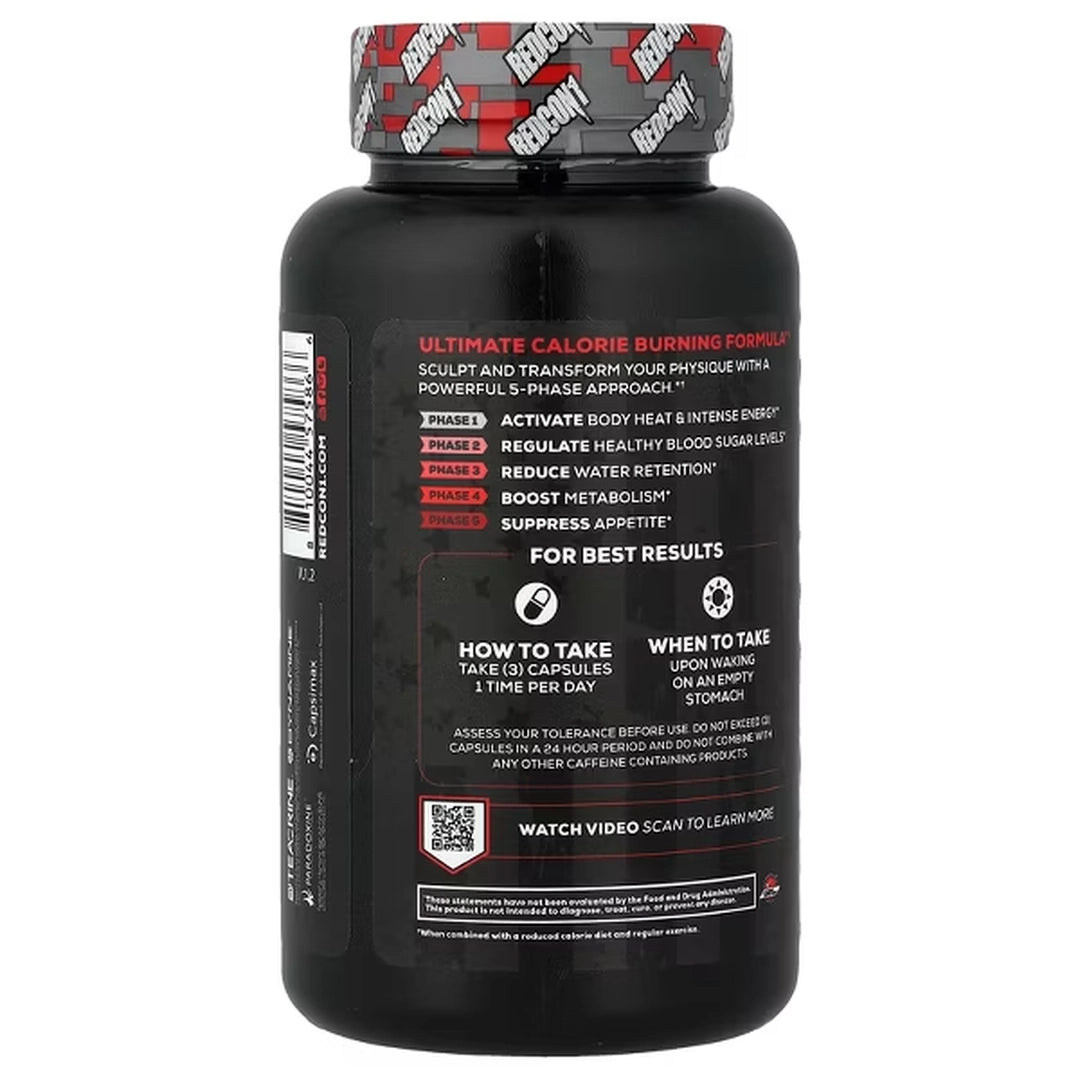 Redcon1, C-Burn™, Extreme Fat Burner, 90 Capsules