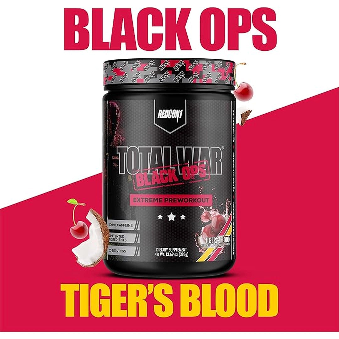 Redcon1, Total War, Black Ops, Tigers Blood, 13.69 oz, 388 g